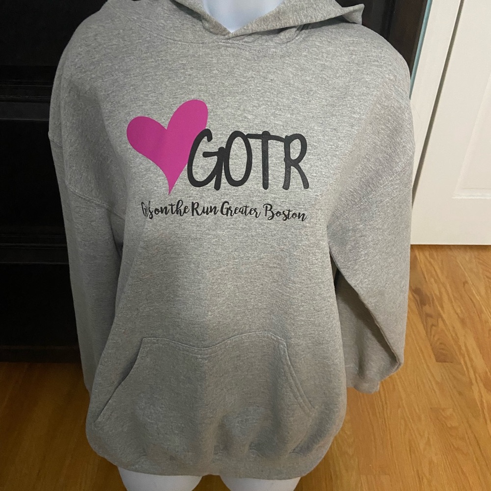 Unisex Gray Girls On the Run hoodie